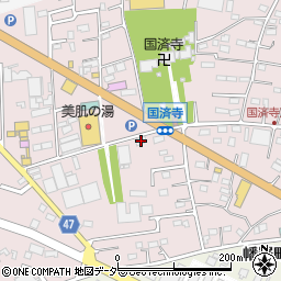 埼玉県深谷市国済寺612周辺の地図