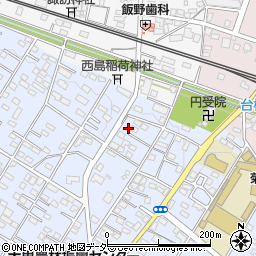 埼玉県深谷市上野台204周辺の地図