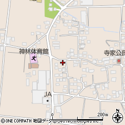 長野県松本市神林1554-1周辺の地図
