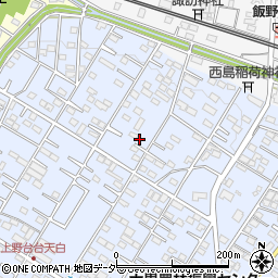 埼玉県深谷市上野台109周辺の地図