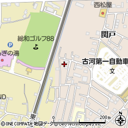 茨城県古河市関戸2045周辺の地図