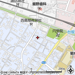 埼玉県深谷市上野台203周辺の地図
