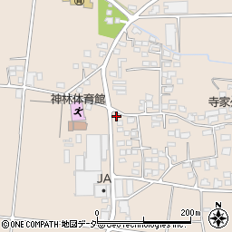 長野県松本市神林1554-3周辺の地図
