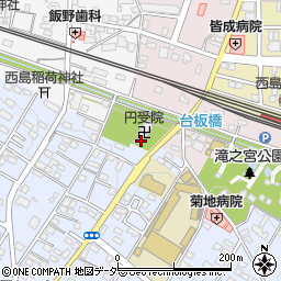 埼玉県深谷市上野台210周辺の地図