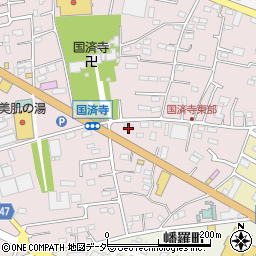 埼玉県深谷市国済寺582周辺の地図