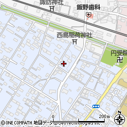 埼玉県深谷市上野台136周辺の地図