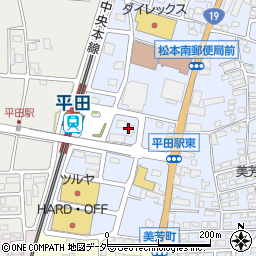 キヤノンシステムアンドサポート株式会社　松本事業所周辺の地図