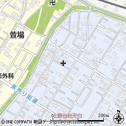 埼玉県深谷市上野台29周辺の地図