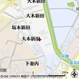 茨城県下妻市坂本新田9-1周辺の地図