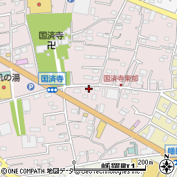 埼玉県深谷市国済寺581周辺の地図