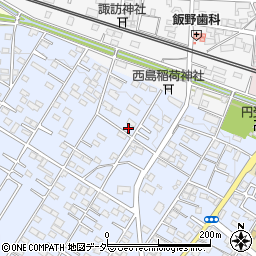 埼玉県深谷市上野台137周辺の地図