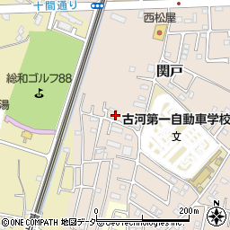 茨城県古河市関戸2044周辺の地図