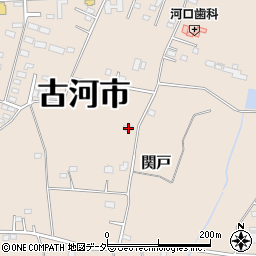 茨城県古河市関戸1579周辺の地図