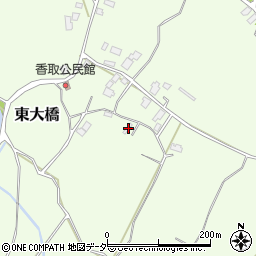 茨城県石岡市東大橋2299周辺の地図