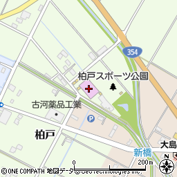 北川辺体育館周辺の地図