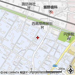 埼玉県深谷市上野台133周辺の地図