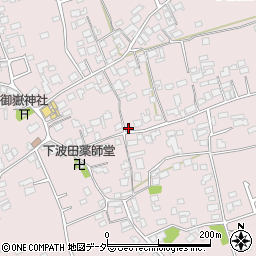 長野県松本市波田下波田6747周辺の地図