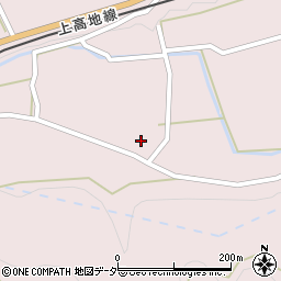 長野県松本市波田上海渡3942周辺の地図