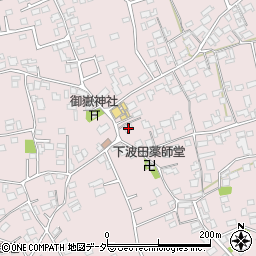 長野県松本市波田下波田6727周辺の地図