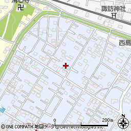 埼玉県深谷市上野台63周辺の地図