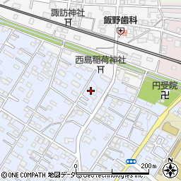 埼玉県深谷市上野台132周辺の地図