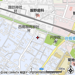 埼玉県深谷市上野台207周辺の地図