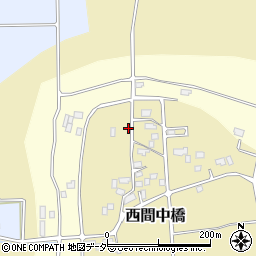 茨城県古河市西間中橋21周辺の地図