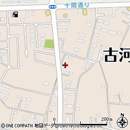 茨城県古河市関戸1665周辺の地図