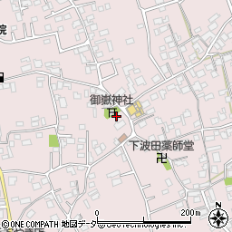 長野県松本市波田下波田6451-2周辺の地図