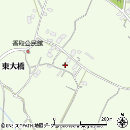 茨城県石岡市東大橋2311-1周辺の地図