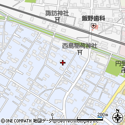 埼玉県深谷市上野台131周辺の地図