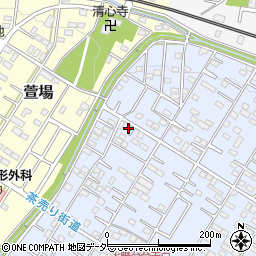 埼玉県深谷市上野台32周辺の地図