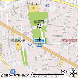 埼玉県深谷市国済寺520周辺の地図