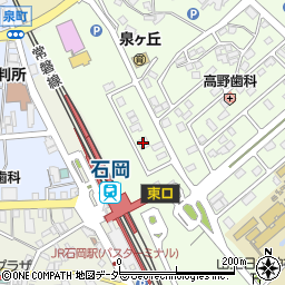 労働金庫石岡支店周辺の地図
