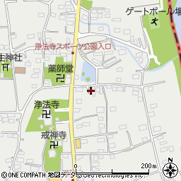 群馬県藤岡市浄法寺1109周辺の地図