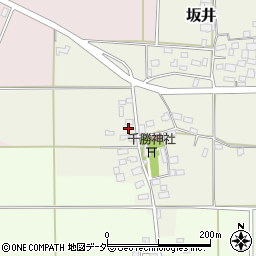 茨城県下妻市坂井74周辺の地図