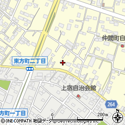 埼玉県深谷市東方2054周辺の地図
