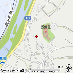 岐阜県高山市国府町三川1325周辺の地図