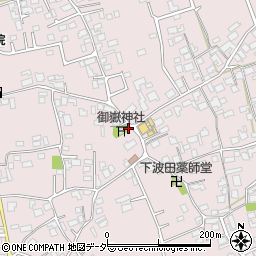 長野県松本市波田下波田6450-1周辺の地図