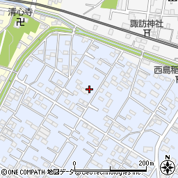 埼玉県深谷市上野台61周辺の地図
