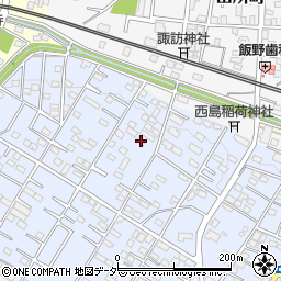 埼玉県深谷市上野台113周辺の地図