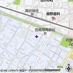 埼玉県深谷市上野台128周辺の地図