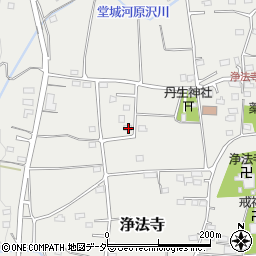 群馬県藤岡市浄法寺1267周辺の地図