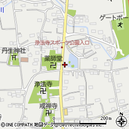 群馬県藤岡市浄法寺1095-1周辺の地図