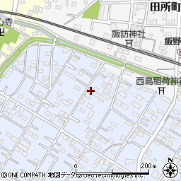 埼玉県深谷市上野台115周辺の地図