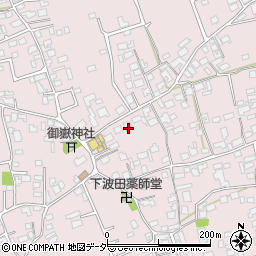 長野県松本市波田下波田6733周辺の地図