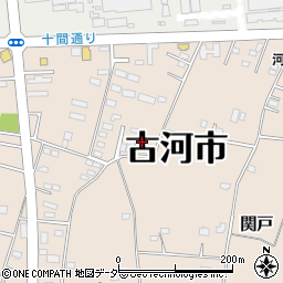 茨城県古河市関戸1630周辺の地図