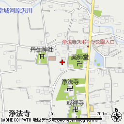 群馬県藤岡市浄法寺1092-8周辺の地図