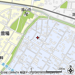 埼玉県深谷市上野台37周辺の地図