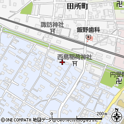 埼玉県深谷市上野台123周辺の地図